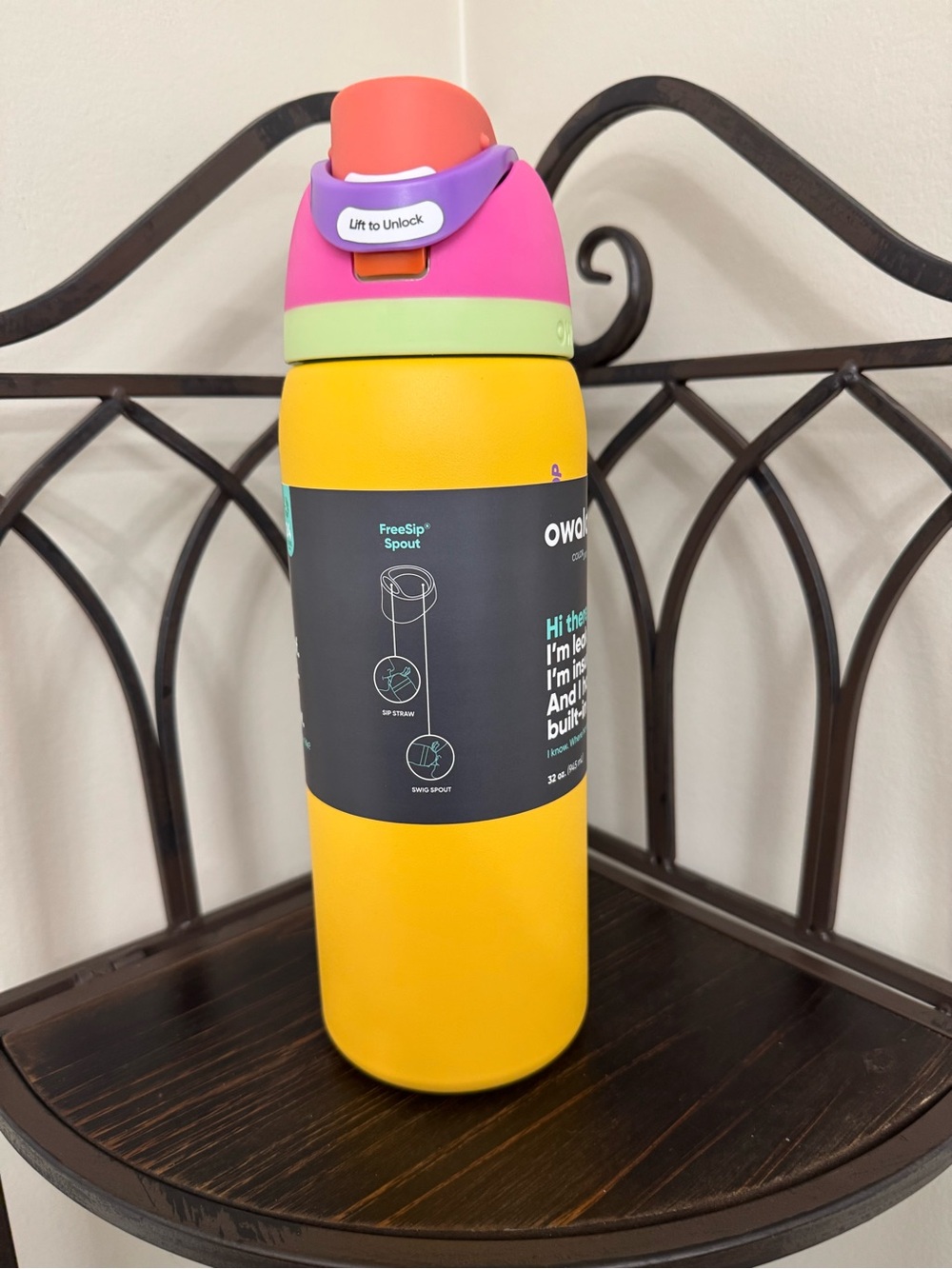 NWT Owala Color Drop Flipflop Flashback 32oz FreeSip